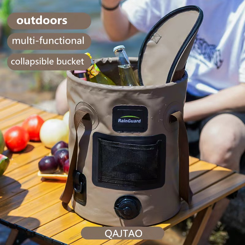 Hydration Pack Outdoor - Secchio Pieghevole Portatile da 25L, Borsa