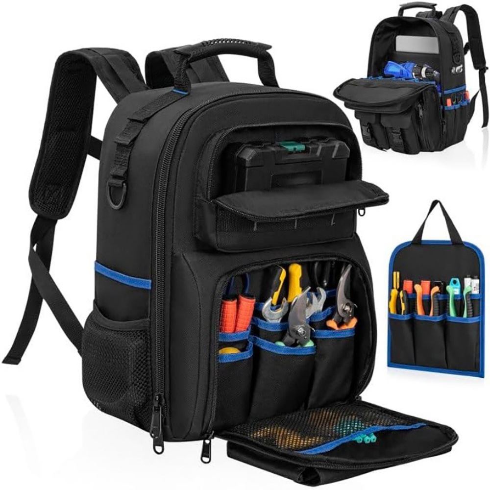 Backpack Insert Organizer - Zaino per attrezzi resistente con cerniere