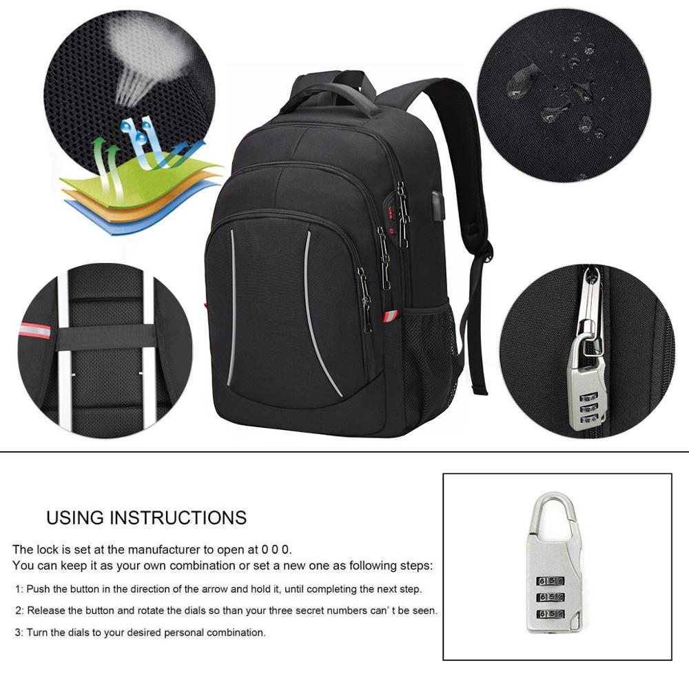 Zaini per Laptop da viaggio mu - Laptop Backpack 15.6 recensione e prezzo