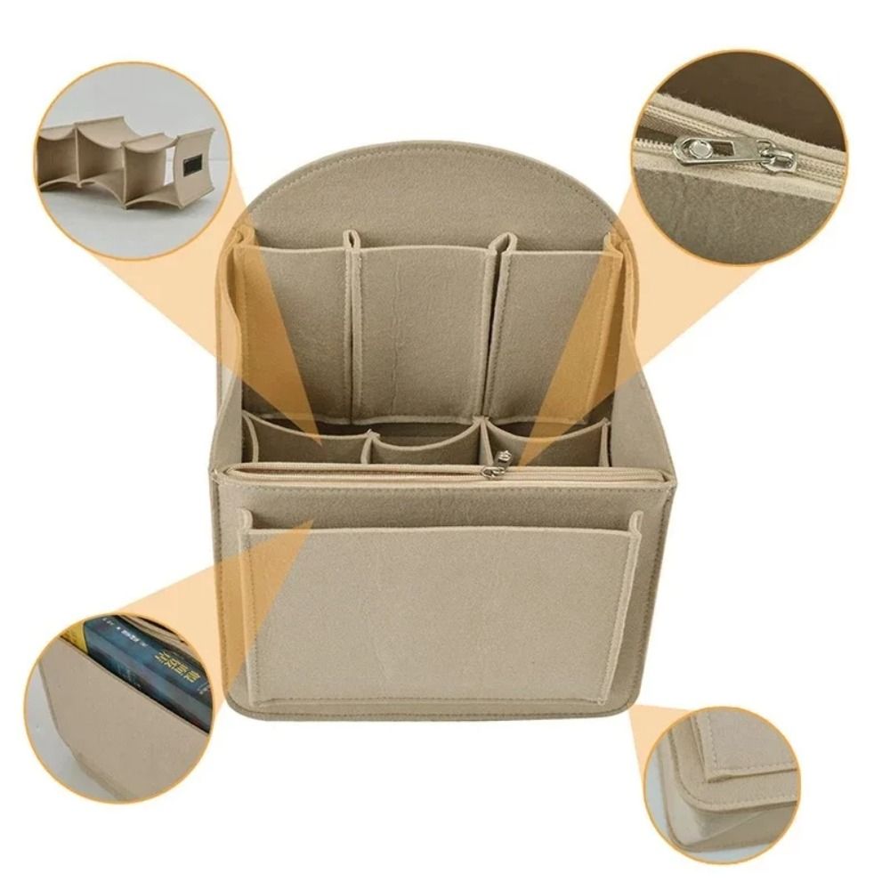 Borsa con inserto in feltro pe - Backpack Insert Organizer recensione e prezzo